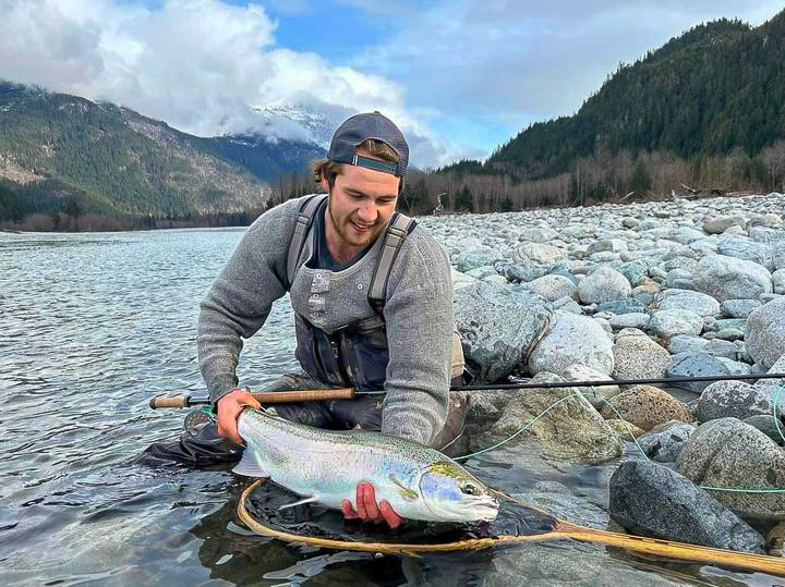 Rich Holub Pitt River Steelhead