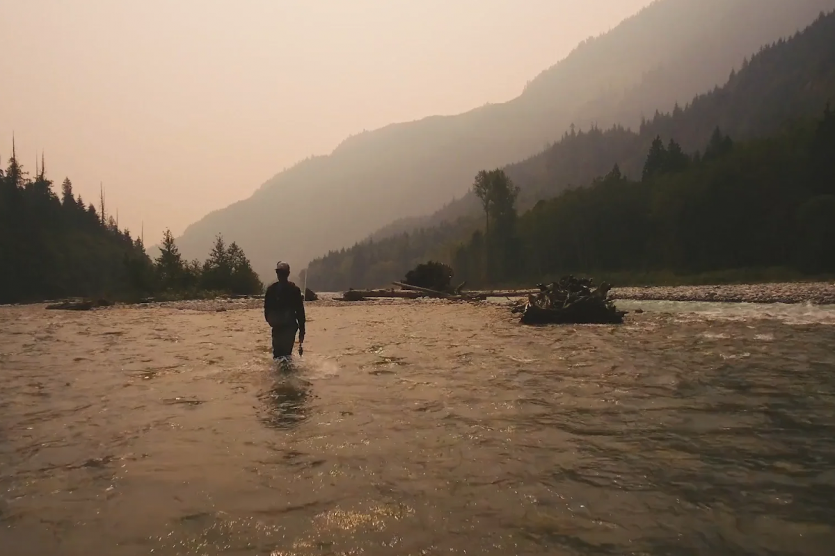 Skating for Bulls in the Upper Pitt River