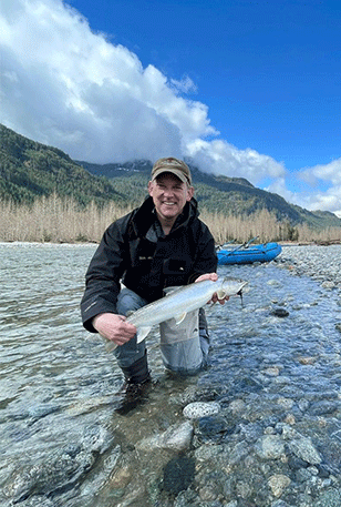 Bull Trout Fishing at the Pitt River Lodge