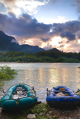 Rating at Pitt River Lodge