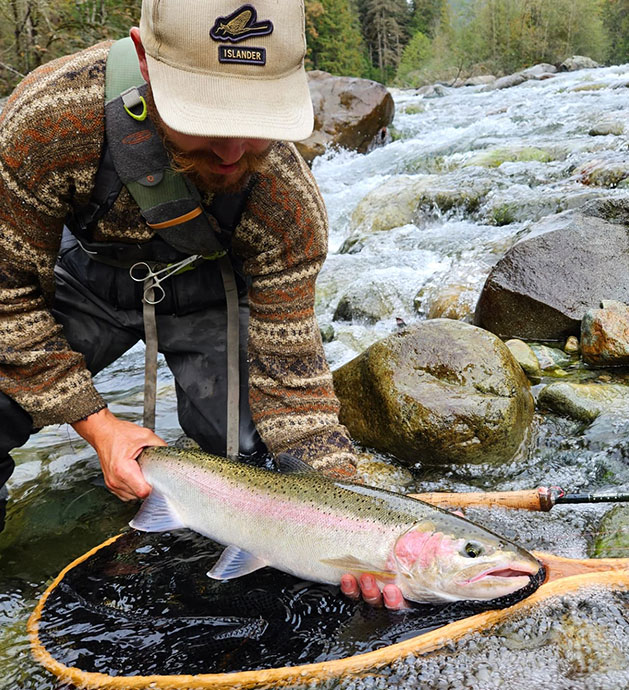 Brody Mansell Pitt River Steelhead